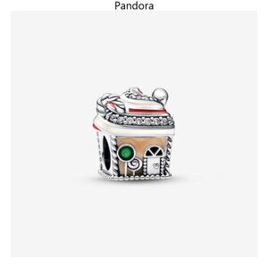Authentic Pandora Festive Gingerbread House Charm